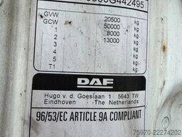 DAF XG 480 FT 2023  ACC  ALCOA'S  2x TANK