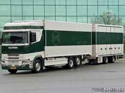 SCANIA S500 RETARDER TAIL LIFT BURG TRAILER VAN BEURDEN