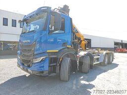Iveco X-WAY 460 !!PROMO!! Hooklift + Crane Copma 208