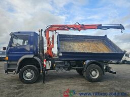 Mercedes-Benz Atego 1828 4x4 Atlas AK85.1 + FB +Kommunalplatte