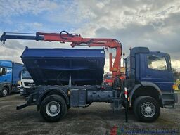 Mercedes-Benz Atego 1828 4x4 Atlas AK85.1 + FB +Kommunalplatte