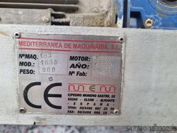 M&M Mediterranea de Maquinaria M&M WRC 98 1150-1600 pizza box machine,