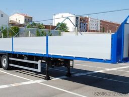 Lecitrailer Semirimorchio cassonato sponde laterali