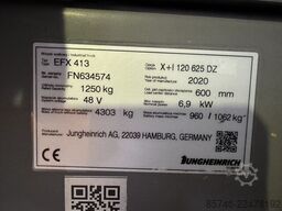JUNGHEINRICH EFX 413 X + i * with Wire Guidance !! Triplex FFL !!