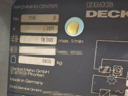 DMG DMU 60 monoBLOCK