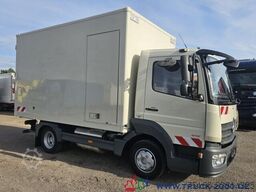 Mercedes-Benz 818 Sortimo Werkstatt Koffer + Kran Seilwinde