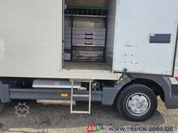 Mercedes-Benz 818 Sortimo Werkstatt Koffer + Kran Seilwinde