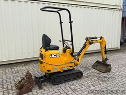 JCB 8008 CTS / 2021 BJ / 623 H / 3 x Löffel