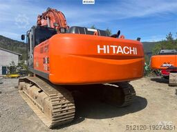 Hitachi zx350LC-3 excavator w/ toothed bucket. WATCH VIDEO