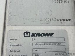 KRONE SD COOL LINER, CARRIER VECTOR 1550 DOPPELSTOCK