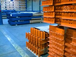 TOTAL-REGAL 4 x 5,7 m lang, 3,5 m hoch 12 Rahmen, 48 Traversen (2700) 3t