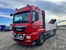 MAN TGS 26.500 6x4 Crane Truck with 19 t/m Rear-Mounte