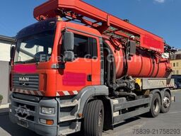 MAN 26.410, KROLL 3-10, Vakuumpumpe, WRS, Lenkachse