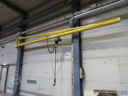 ABUS LW Drehkran Hallenkran Kran 250KG NL 250KG L 7m incl. Abus GM Kettenzug