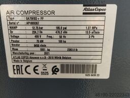 Atlas Copco GA75VSDFF PLUS