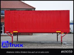 KRONE BDF 7,45 Wechselbrücke Koffer, Zurrösen in den Seitenwänden