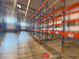 ca. 18,5 lfm Stow Palettenregale H:700cm 3200 kg Fachlast Boden +3 , Hochregale