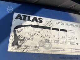 MERCEDES-BENZ 2541 6x2 Atlas 135.2E Pritsche 8,20 m Ausziehbar