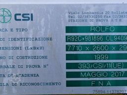 ROLFO C201 KÜHLKOFFER 7,71 m*