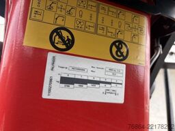 MERCEDES-BENZ ACTROS 2551 6X2, PALFINGER-ABROLLKIPPER MIT SCHROTTKRAN,  LENK-LIFTACHSE, EURO 6