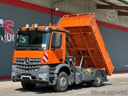MERCEDES-BENZ Arocs 1845 4x2 BL MEILLER & HIAB 111 ES-2 7,4m