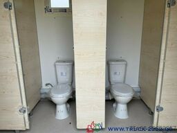  Sanitär Toiletten Container NEU 6 Toiletten