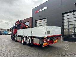 Volvo FH 520 8x2 Effer 850 + Fly jib, winch Euro 5