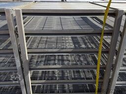 Various Stainless steel mobile racks