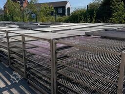 Various Stainless steel mobile racks