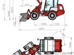 HZM 810 Profi Kubota 25 PS