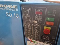 BOGE SD10  mit Kältetrockner und 500 l Behälter