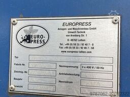 EUROPRESS Kanalballenpresse 8300 V 5 K