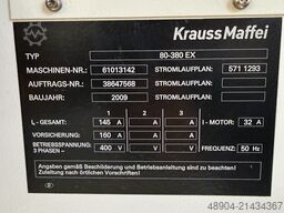 KraussMaffei EX 80-380 vollelektrisch/full electrical