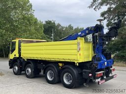 iveco Stralis AD340T41  8x4 *KLIMA*PENZ 10.83H Kran*