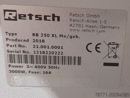 Retsch BB 250 XL Jaw Crusher