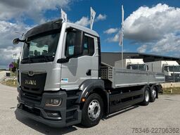 MAN TGS 26.360 LL/Pritsche 7,10 m/Lenkachse/ 108 tkm