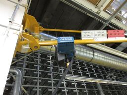 Demag KBK Kran Drehkran Hallenkran 2m 3m Demag KBK1 125/250Kg + Stahl Kettenzug