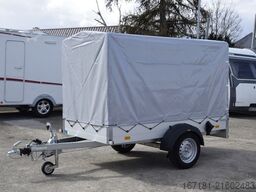 HUMBAUR Startrailer H 132513 mit Plane und Spriegel