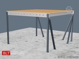 5x5m Lagerbühne , Belastung : 500kg/qm Unterkante: 3m ,ca. 25qm , Systembühne