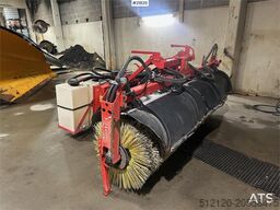 Tokvam FK broom with wheel loader attachment or tractor a