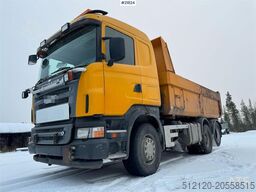 Scania R500 Tipper Truck, Snow Plow Equipped, with Underb