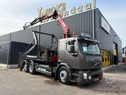 Volvo FE 330 + HMF 1680 + 6X2 + CONTAINER SYSTEM