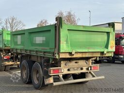 SCHMITZ CARGOBULL Gotha ZKD 18 Tandem Kipper Anhänger 2 Achse