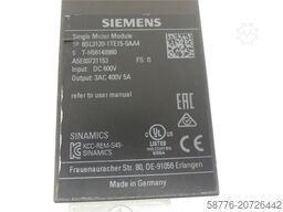 Siemens 6SL3120-1TE15-0AA4 Single Motor Modul SN T-H56148980 A5E03721153 FS: B