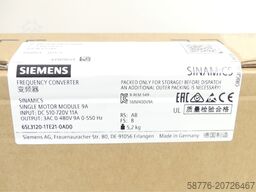 Siemens 6SL3120-1TE21-0AD0 Single Motor-Module SN T-R16136914