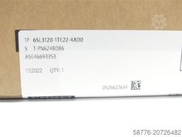 Siemens 6SL3120-1TE22-4AD0 Single Motor-Module SN T-PN6248086