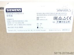Siemens 6SL3120-1TE22-4AD0 Single Motor-Module SN T-PN6248086