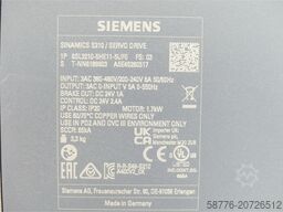 Siemens 6SL3210-5HE11--5UF0 SINAMICS S210 SN:T-NN6189903 - ! -