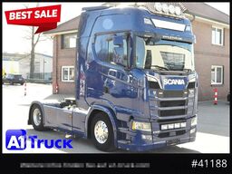 SCANIA S 500, SZM ,2 Kreis Hydraulik, Alu, Leder,  Retarder