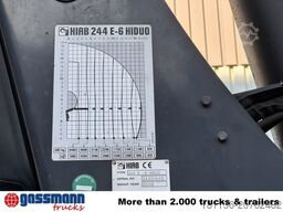 Mercedes-Benz Actros 2546 L 6x2, Hiab Kran  244 E - 6 Hiduo,